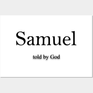 Samuel Name meaning Posters and Art